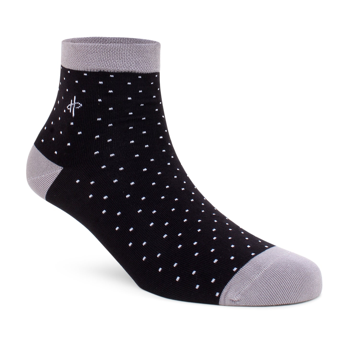 Classical Grey Black Ankle Socks