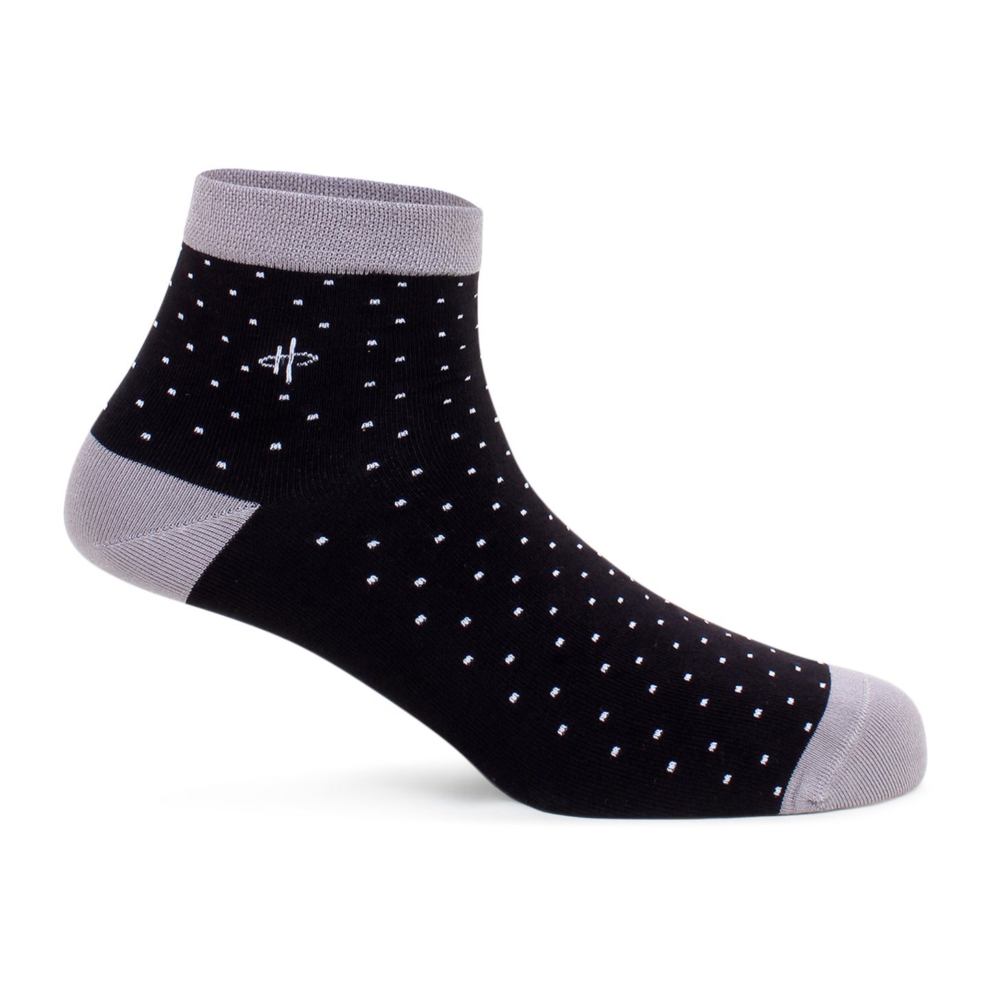 Classical Grey Black Ankle Socks
