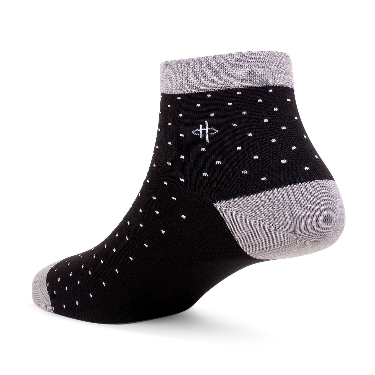 Classical Grey Black Ankle Socks
